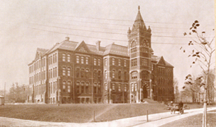 Prior to becoming the Faculty of Applied Science & Engineering, the School of Practical Science - also called the "Little Red Schoolhouse" - housed the institution's engineering programs.