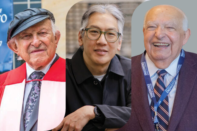 Three members of the U of T Engineering community appointed to the Order of Canada