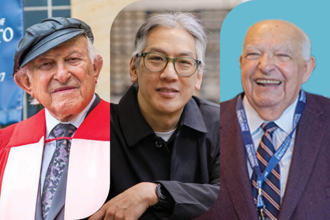 Three members of the U of T Engineering community appointed to the Order of Canada
