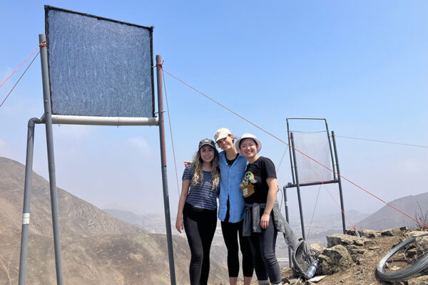 Dina Bernstein, Esme Bonnell and Selena Chen.