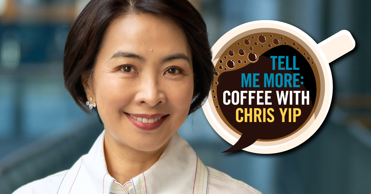 Tell Me More: Coffee with Chris — Eva Lau episode.